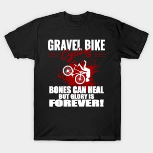 Gravel Bike Cycling, Racing, Mountainbike, Gravel Bike T-Shirt